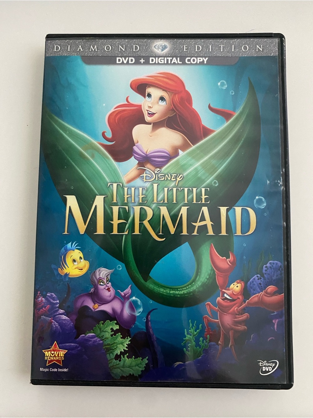 DISNEY "THE LITTLE MERMAID" (DVD) Diamond Edition